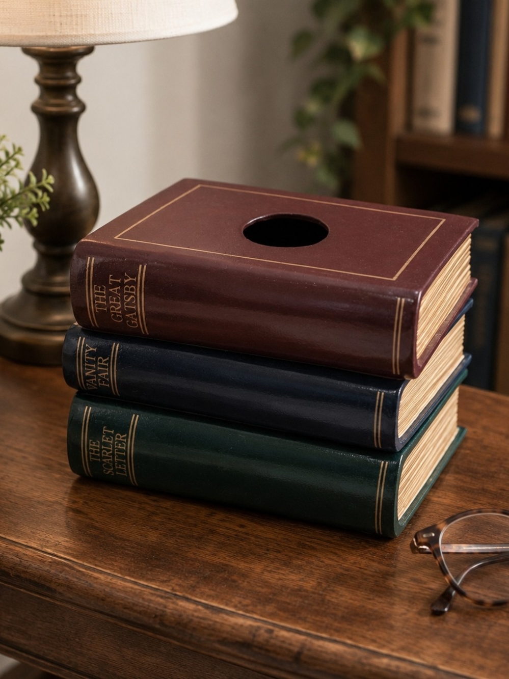 Retro Ceramic Decorative Faux Book Decor – 1995 Bandwagon